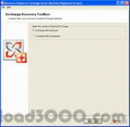Exchange EDB Recovery Free screenshot